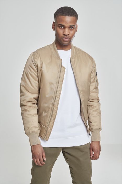 Urban Classics Basic Bomber Jacket мъжко зимно бомбър яке - S
