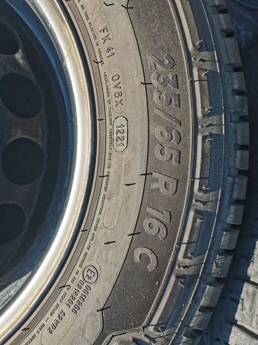 4 Jante+Cauciucuri 235/65 R16 C  Mercedes-Benz Sprinter A0014014802 ET62 6 1/2Jx1642 48-07