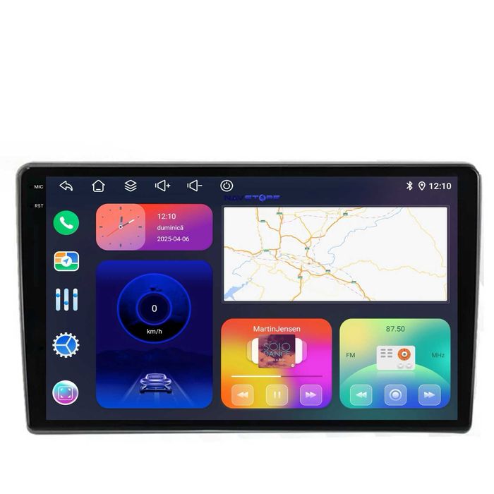 Navigatie Dedicata Peugeot 407 (2004-2011) ,9 Inch,Wi-Fi BT,Carplay