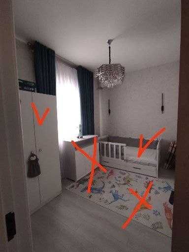 Комплект детской мебели шкаф,кровать.Новый. Ориенир Аэропорт.