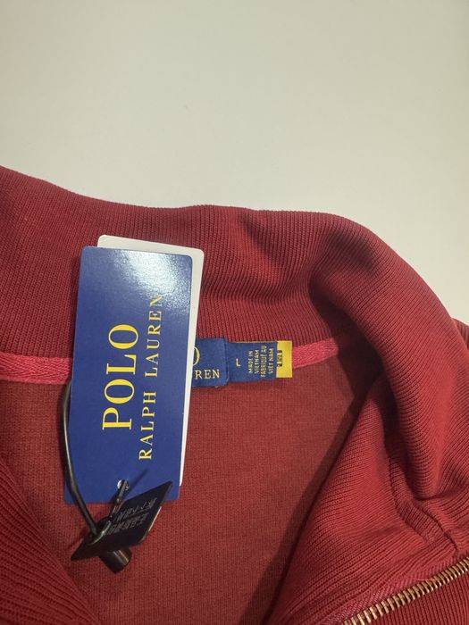 Polo ralph lauren halph zipper