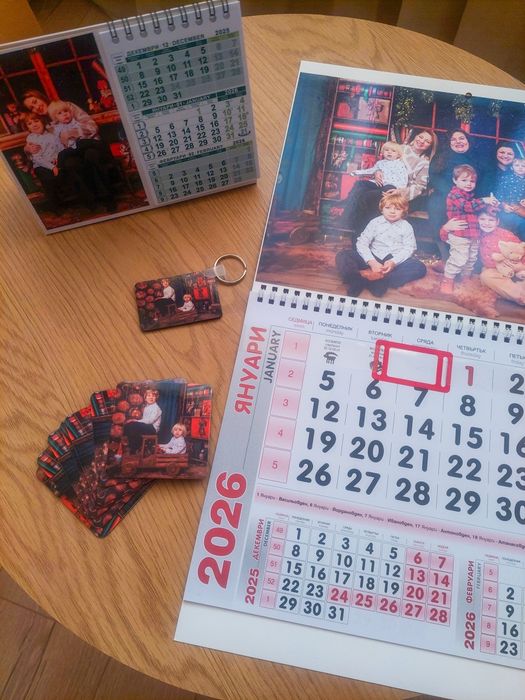 Календари със снимка