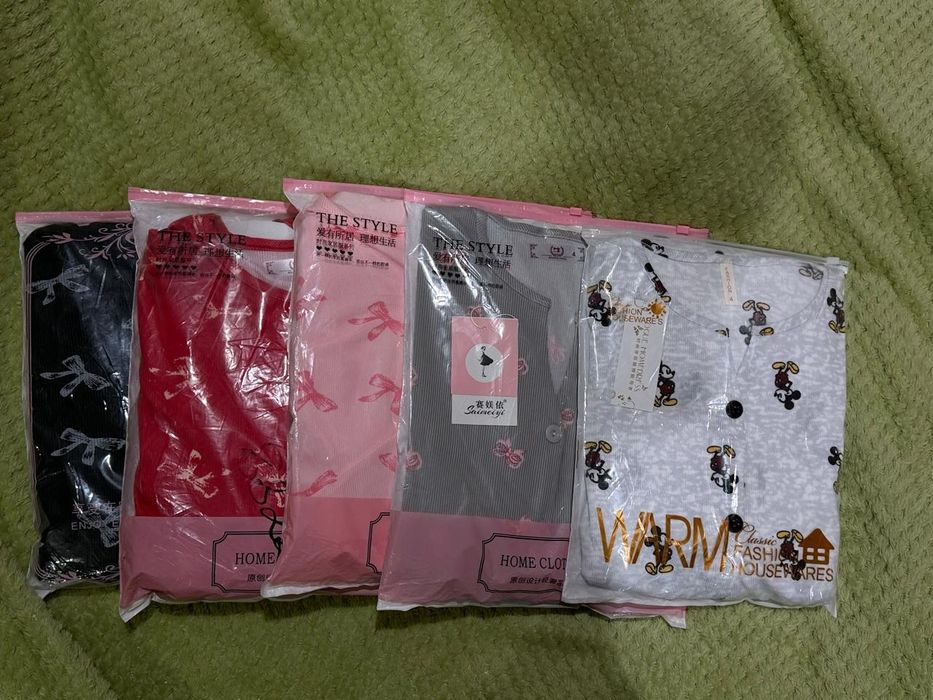 Пижама 3в1 , Пижама ткань лапша