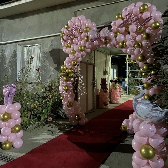 Sharlar bilan ofarmleniya bezatish-har bir tadbir uchun ajoyib g’oya!