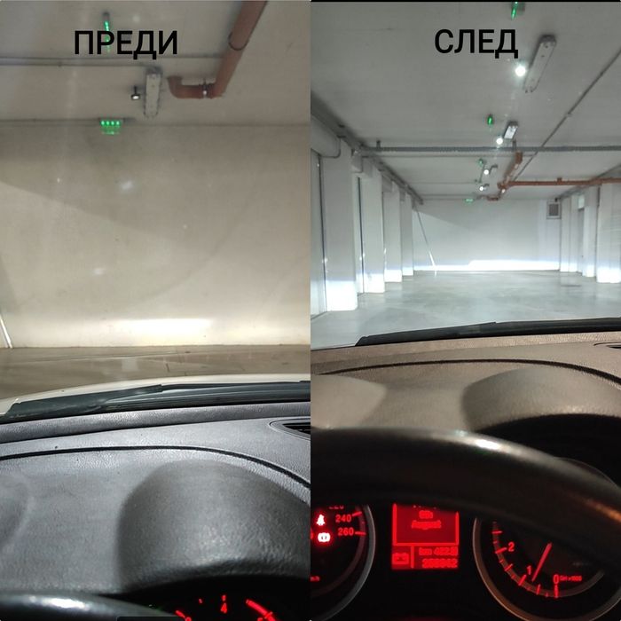 Монтаж Angel Eyes/Bi-Led/Смяна/Полиране/рефлектори лупи/Alfa Romeo 159