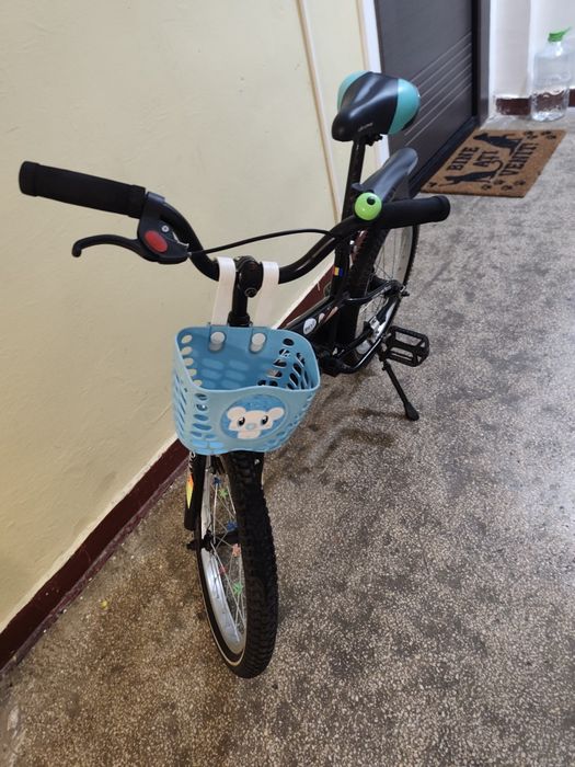 Bicicletă copii 16 inch Velors + coș + apărători – stare excelentă