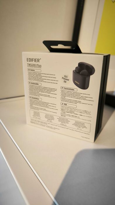 Слушалки Edifier TWS 200 Plus - Сиви