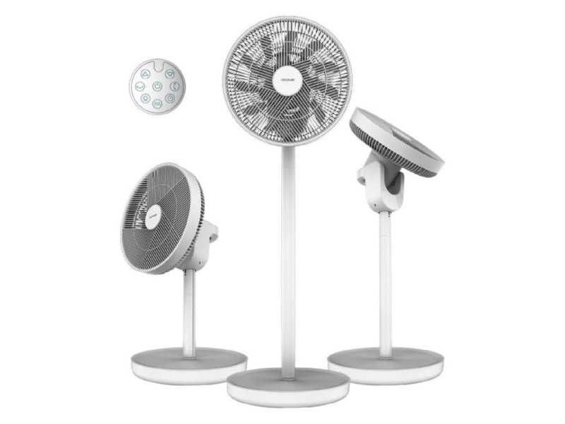 Мощен и Тих Безкабелен Вентилатор 3 в 1 Cecotec EnergySilence 2600