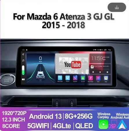 Multimedia Mazda 6 12-17/Медия Мазда 6 12-17