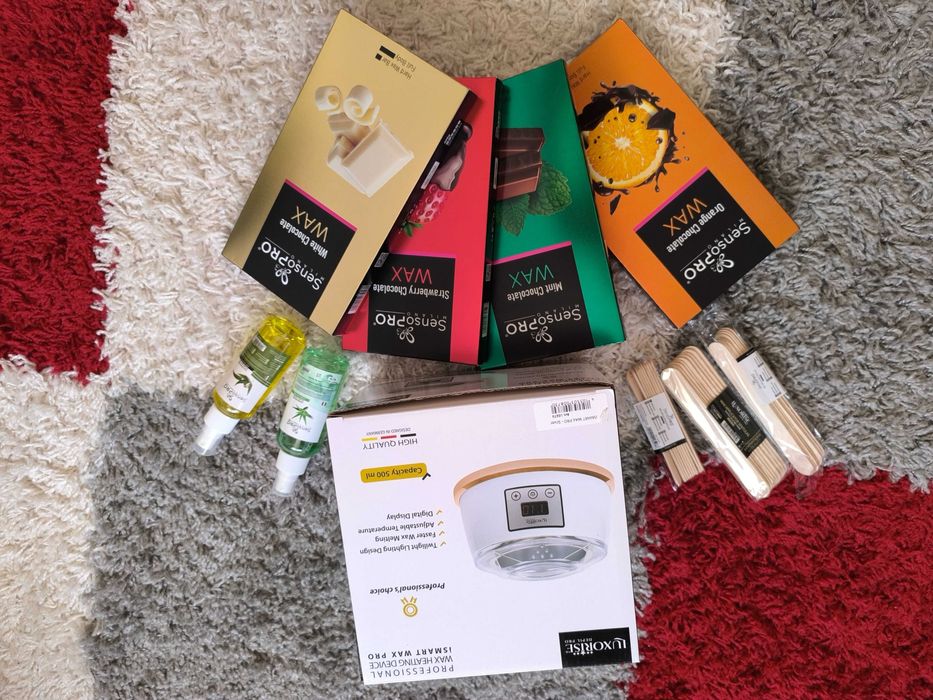 Vând kit epilare cu ceară