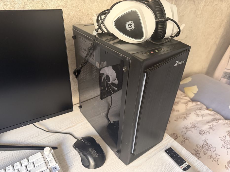 Игровой ПК i5 RX550 16GB + монитор 75Hz, торг есть