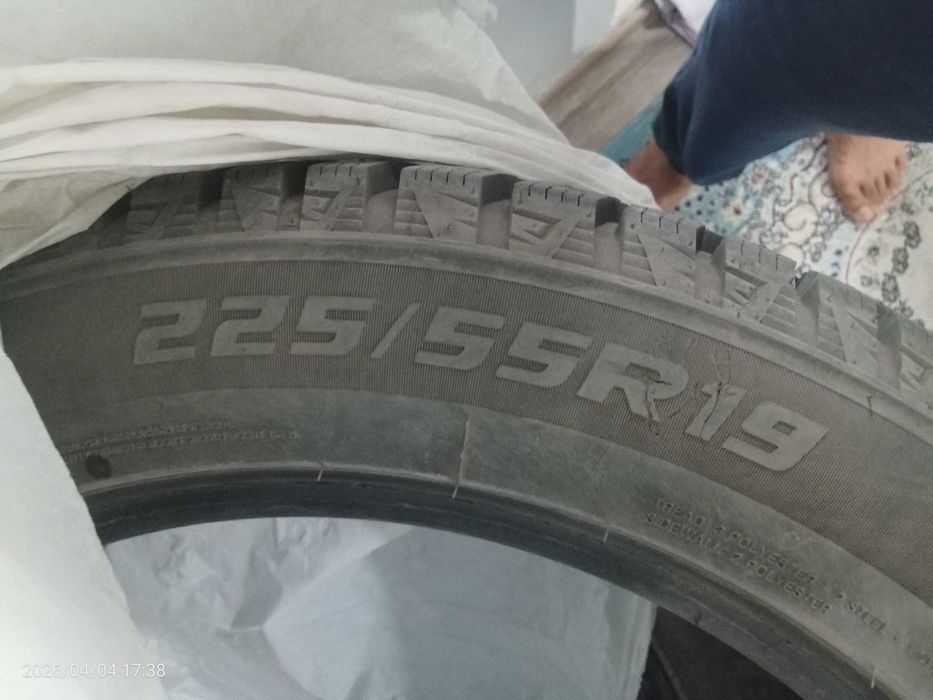 Б/У шины с шипами R19