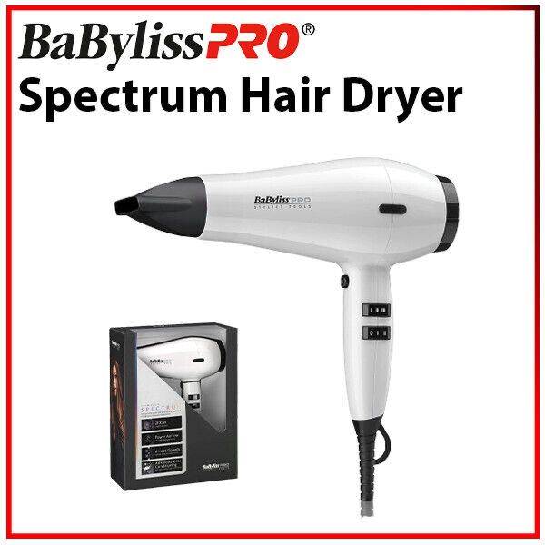 Фен для волос Babyliss Pro Spectrum White Frost - BAB6738