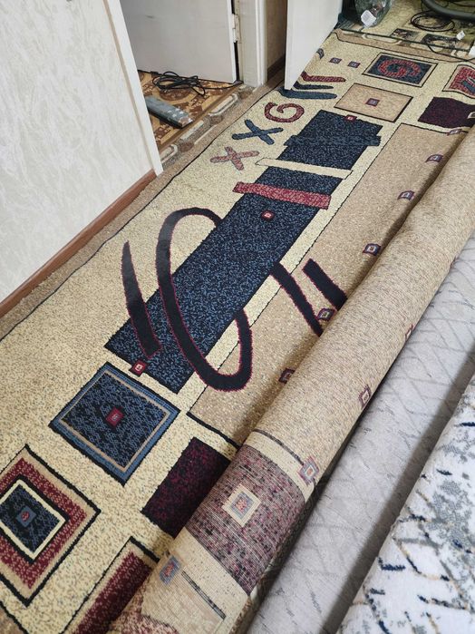 Ковёр 3×5 б/у состояние среднее