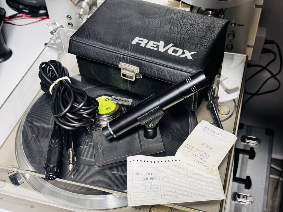 Microfon de colecție studio REVOX M3500 , accesorizat, XLR
