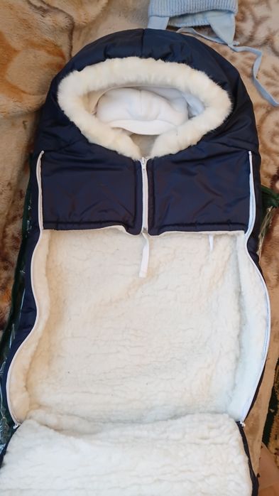 Зимний конверт на выписку