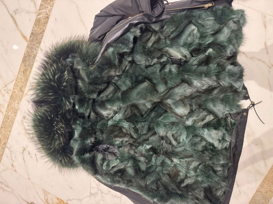 Parka cu blană naturală