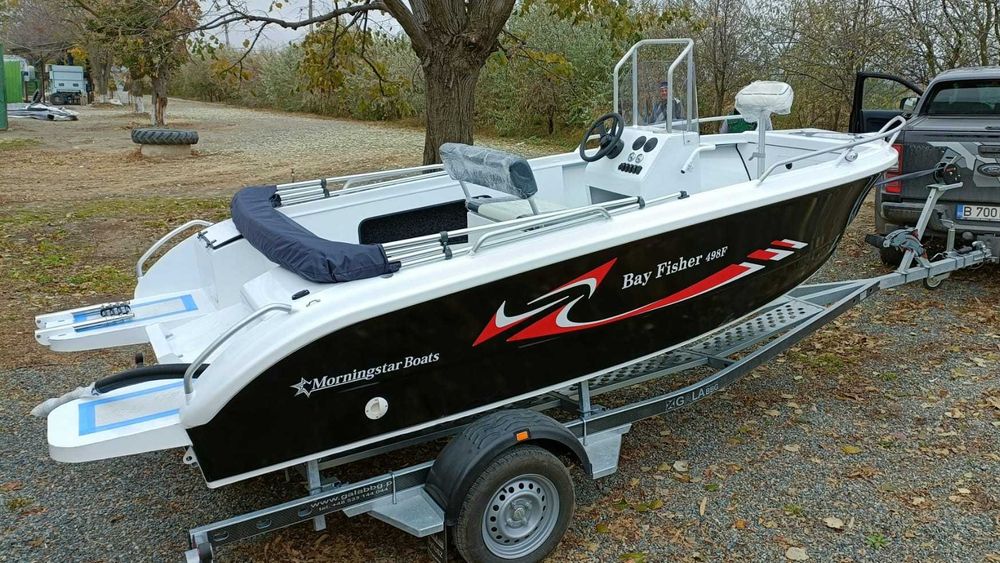 Barca din aluminiu Bay Fisher 498F