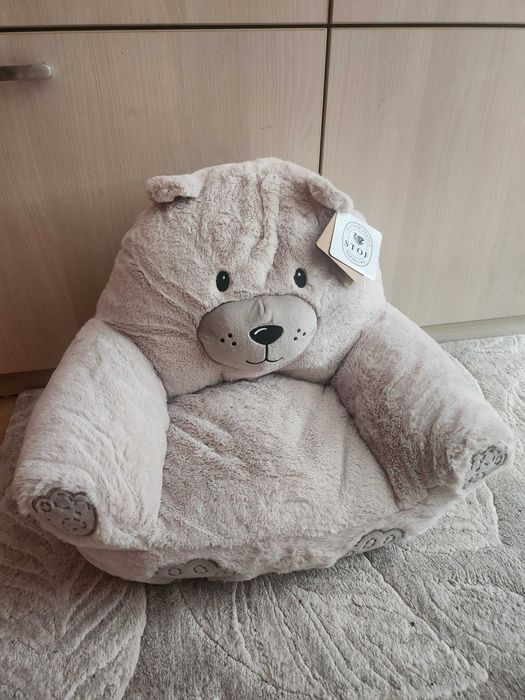 Плюшено кресло за дете на 1-2 г.