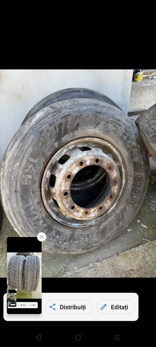 Cauciucuri și jante 315/80 R22,5 și alte