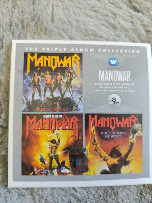 Manowar - The Triple Album Collection, 3CD, noi