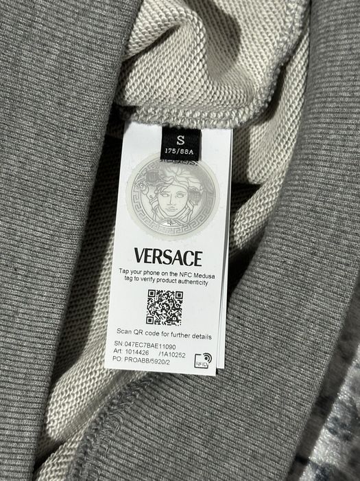 Bluză Versace gri autentică/noua