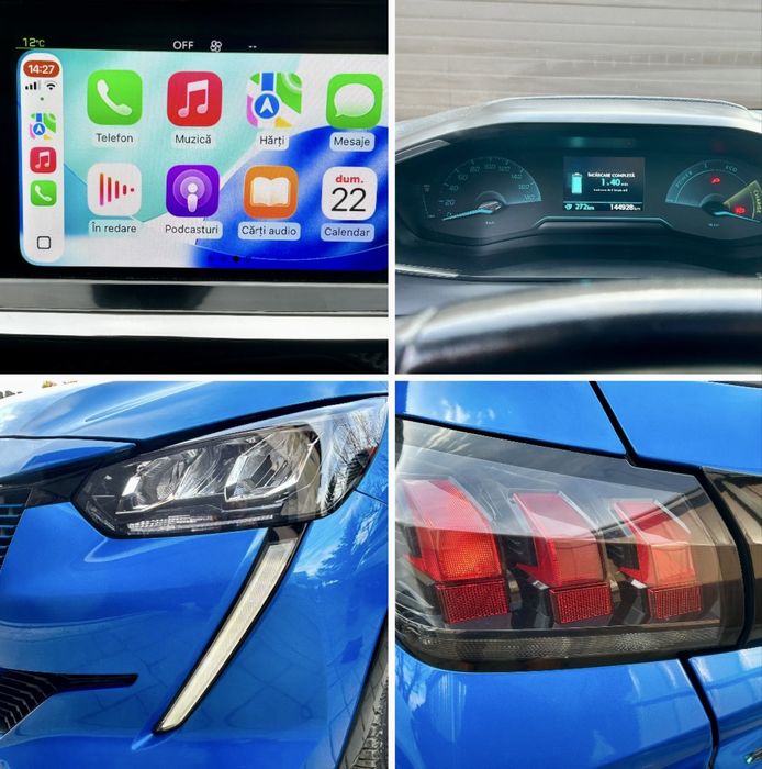 Peugeot e-208 electric 2021