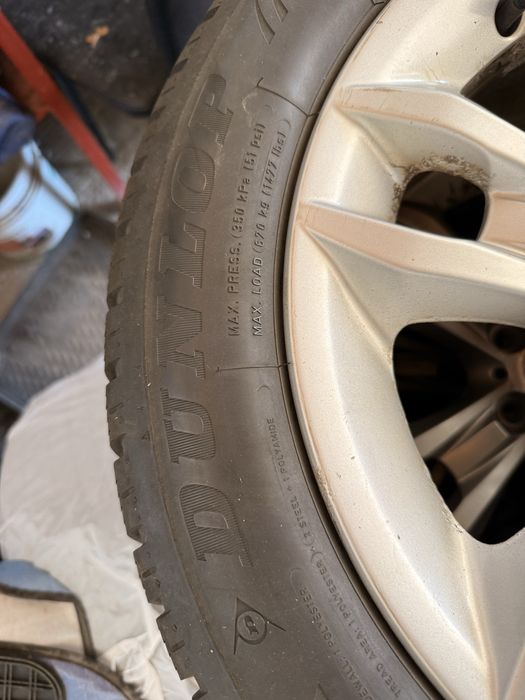 Jante/Anvelope Dunlop 225/50/17 Bmw X1 iarna