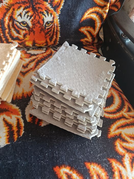 Напольные плитки-пазлы (EVA) — новые