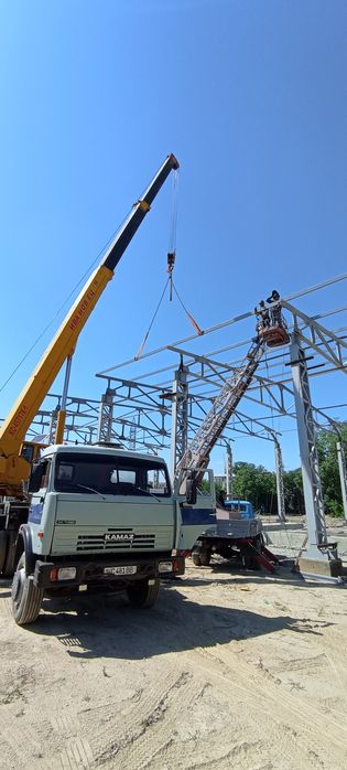 Услуги автокрана ивановец 25тонн по городу Самарканд