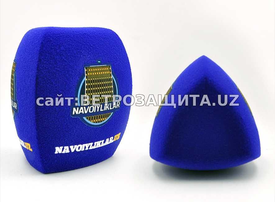 Насадка на микрофон с логотипом