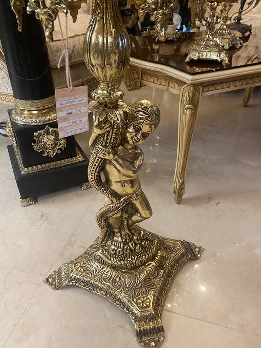 Fructiera/bronz masiv/portelan
