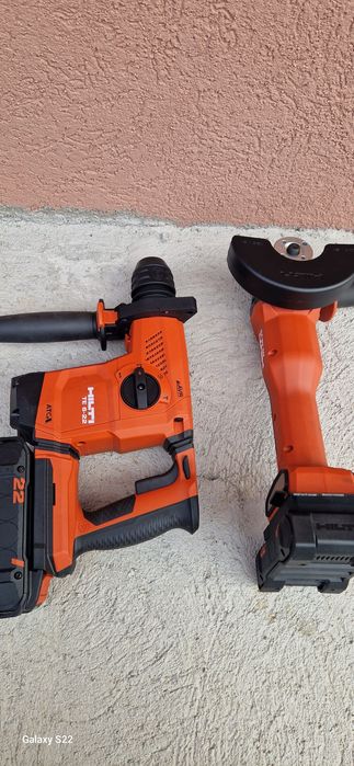Hilti rotopercutor ,polizor pe acumulatori