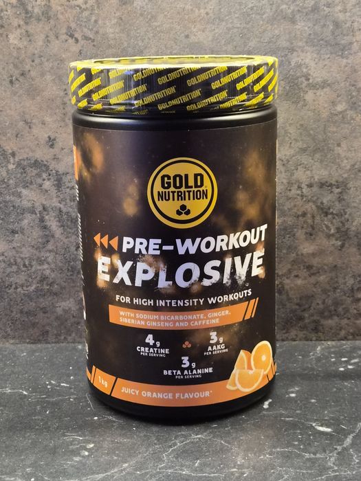 Pre-workout Gold Nutrition 1kg