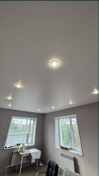 Натяжные потолки 10 % скидки