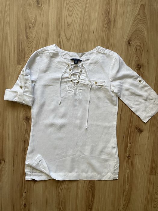 TOMMY HILFIGER / дамска ленена риза S