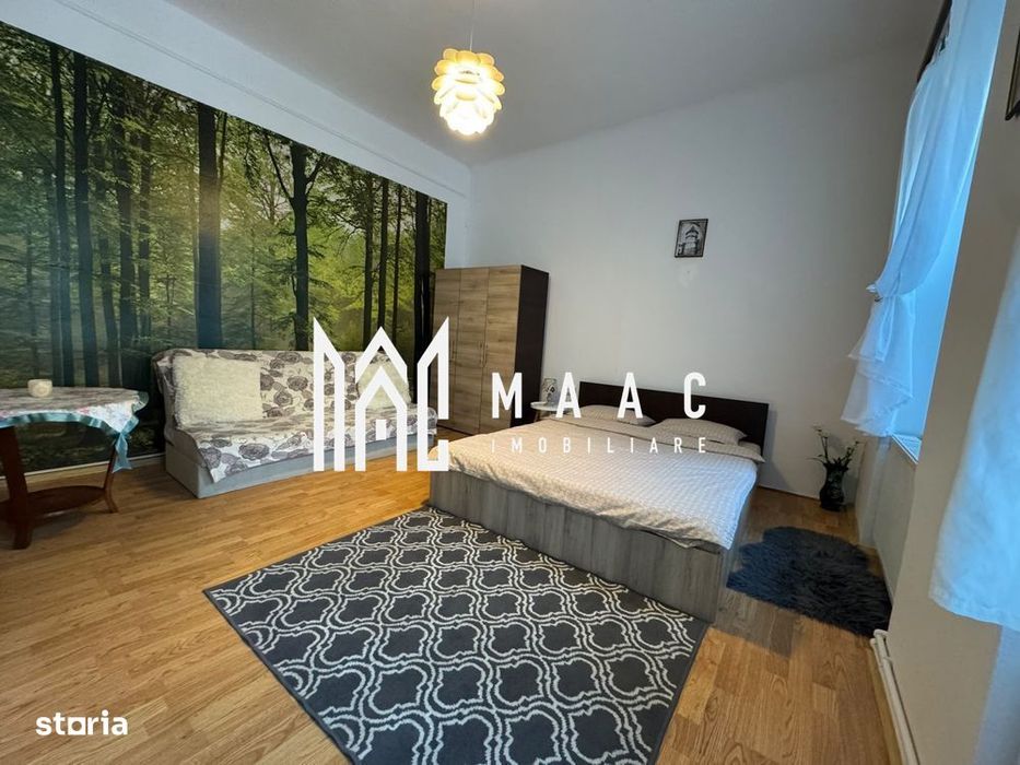 Garsonieră de închiriat | Central, Sibiu | 26 mp, mobilată