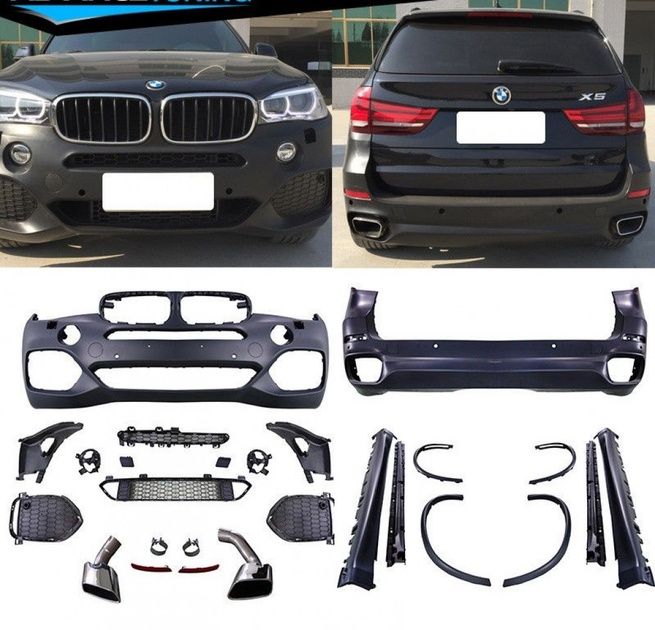 BMW F15 бампера пороги