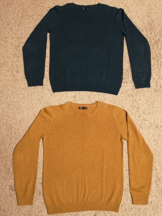 Pulover Tex (Carrefour) pt băiat 11-12 ani, 100% bumbac, 2 culori