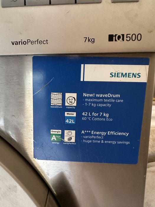 Стиральная машина SIEMENS 7кг . Кир мошина