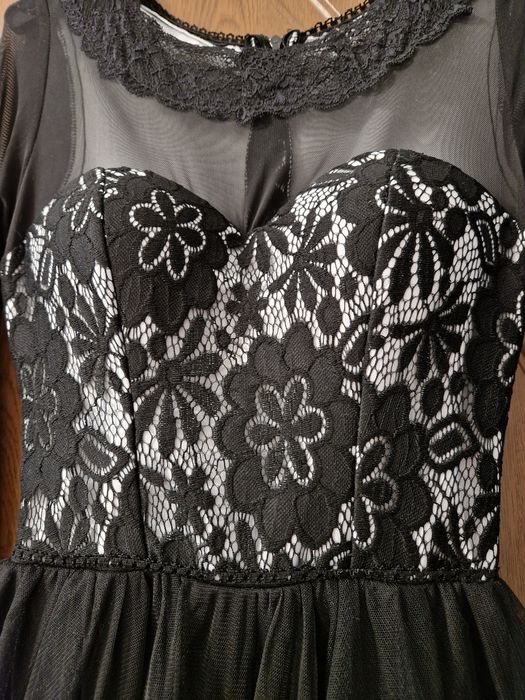 Rochie ocazie tul și dantela