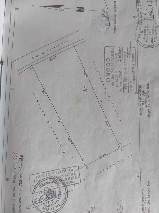 Teren de vinzare in MUNICIPUL MORENI  la 400m de LIDL