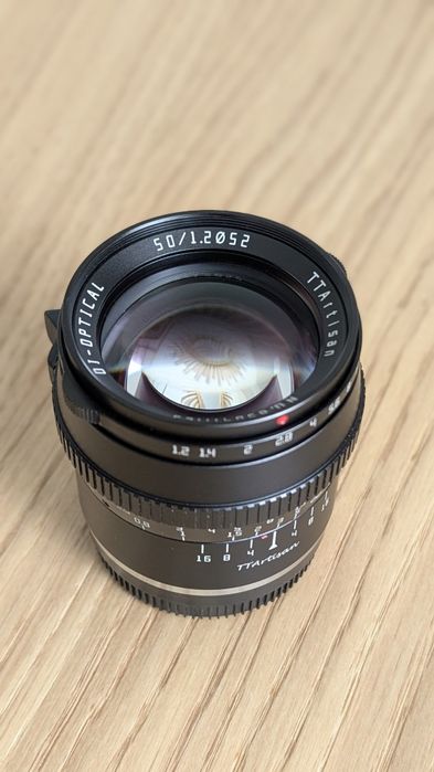 Obiectiv TTArtisan 50 1.2 pentru Fujifilm