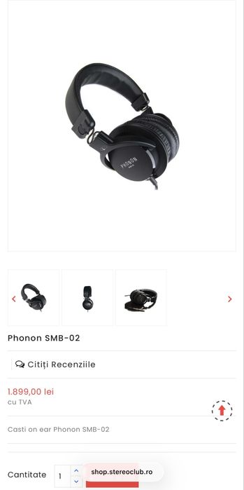 Casti Phonon SMB-02 in stare impecabila / nu sennheiser