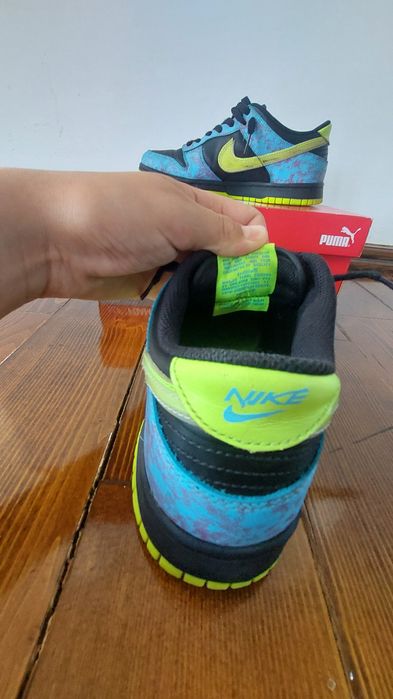 Nike Dunk Low SE Acid Wash Baltic Blue Volt