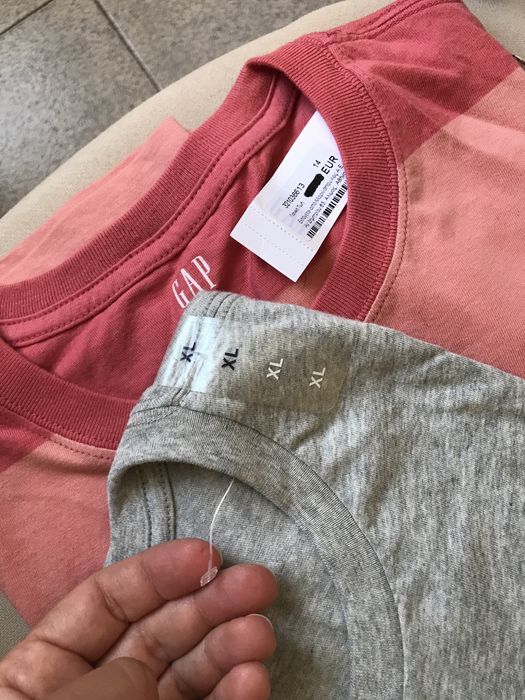 GAP тениски XL  / брой подходящи за подарък