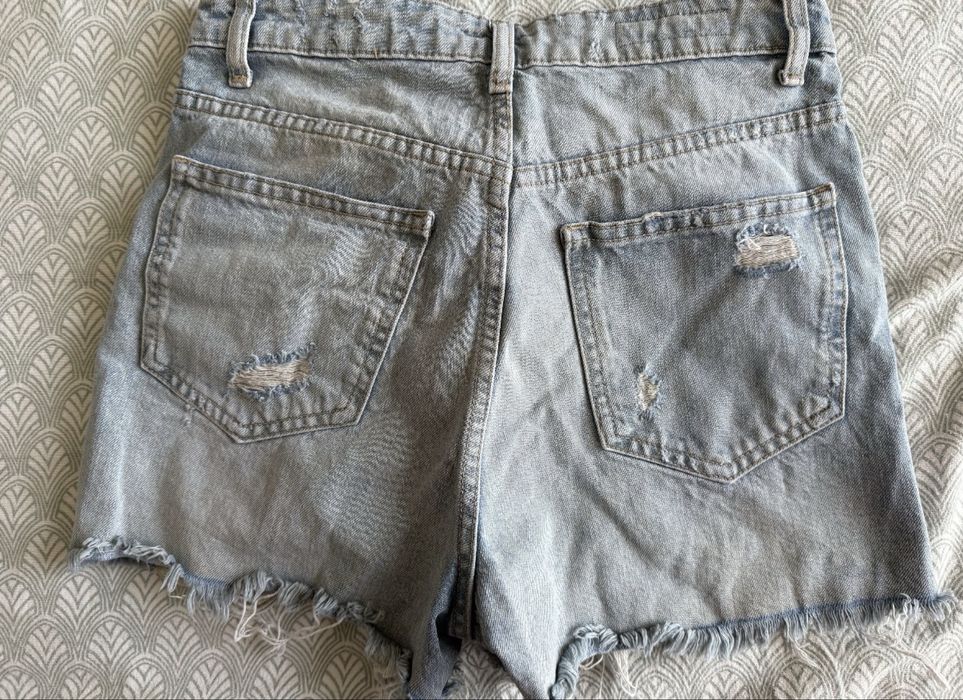 Дънкови бермуди ZARA