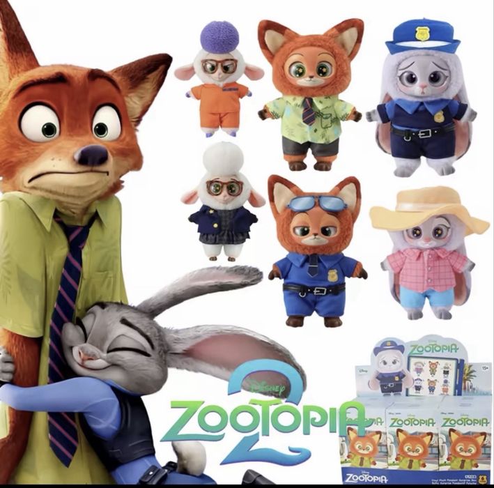 Плюшени играчки от Зоотопия (Zootopia / Зоотрополис)