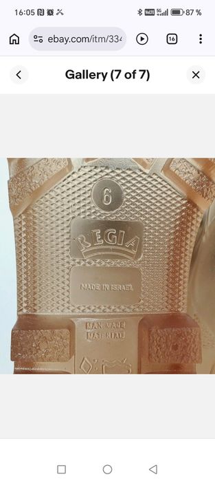 Cizme botine ploaie transparente 40