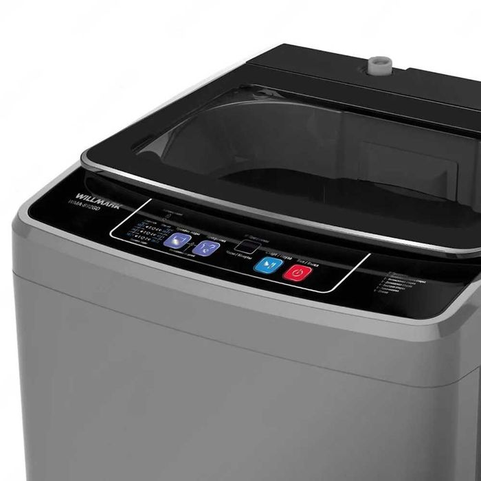 Стиральная машина Willmark WMA-892GD серая, автомат, 8 кг, доставка.